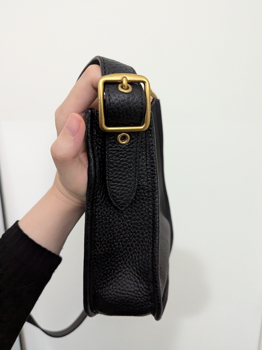 Coach 1941 Emery Crossbody 21 Black Pebble Leather Bag 89125 Brass EOC - Picture 4 of 10
